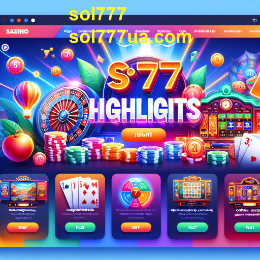 Explorando a Categoria de Destaques no sol777: Descubra os Melhores Jogos